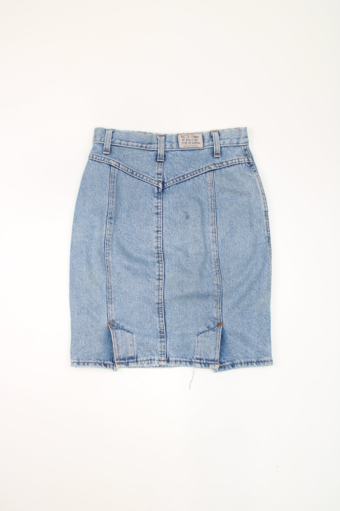 スカート Vintage Vivaldi blue denim pencil skirt Vintage Vivaldi blue denim pencil skirt