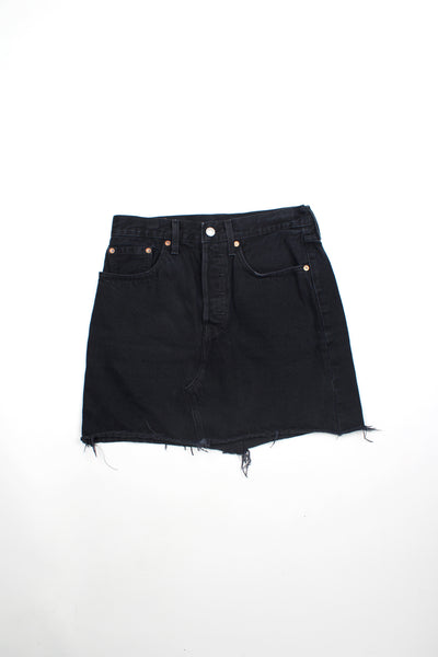 VIP【関税送料無料】希少 LEVI'S BLACK COTTON MINI SKIRT Western Icon Skirt - Dark Wash | Levi's® US