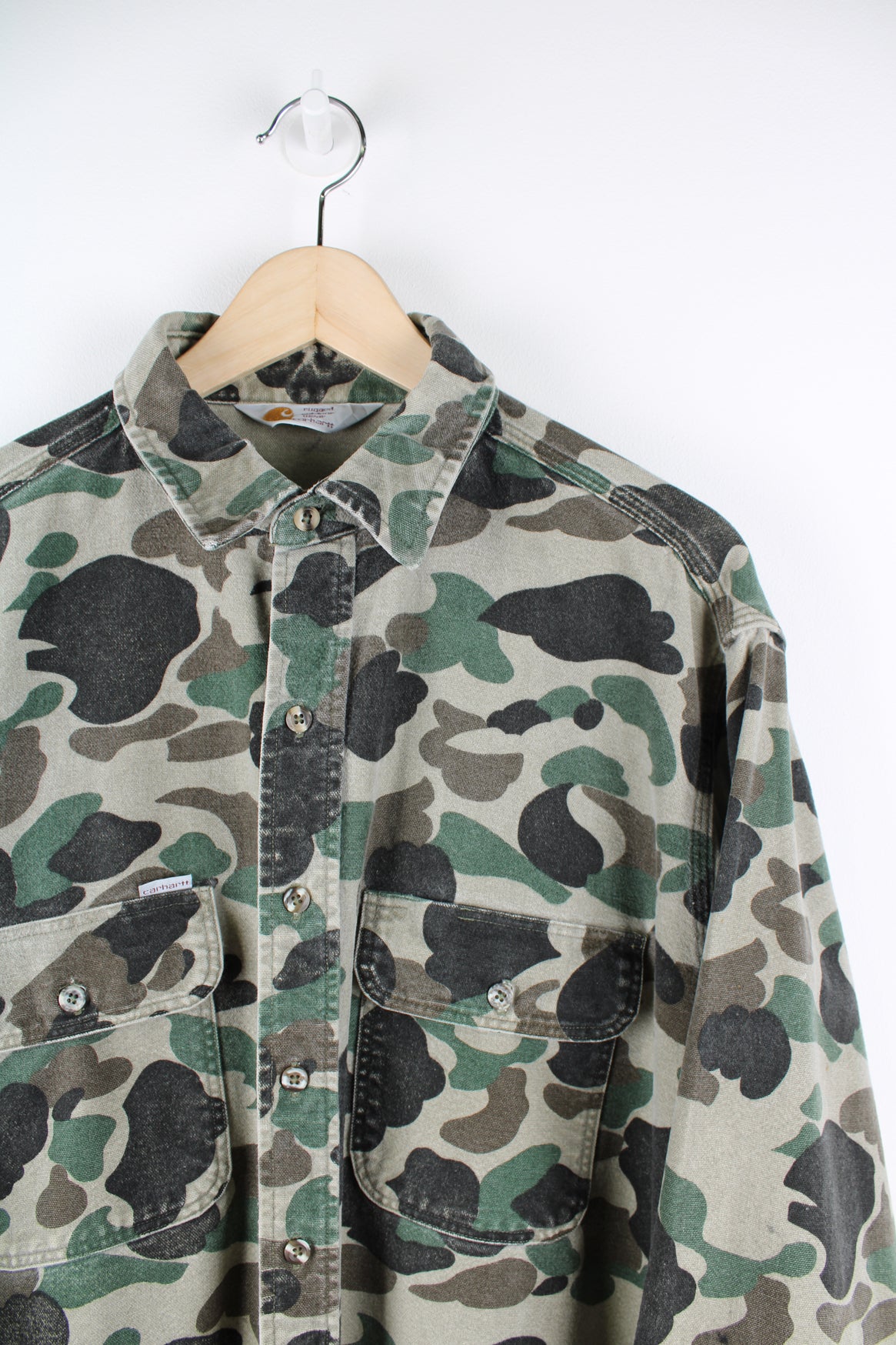 Carhartt camo shirt best sale