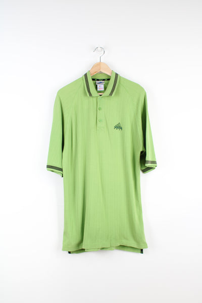 Vintage Adidas Golf green polo shirt with embroidered logo on the chest good condition Size in Label: 40/ 42 - Measures like a mens M 