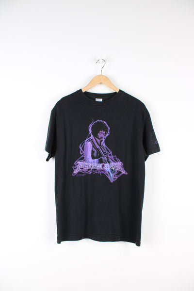 Vintage 2004 Jimmy Hendricks Purple Haze black T-Shirt.   good condition  Size in Label:  Size M - Measures more like a Mens S