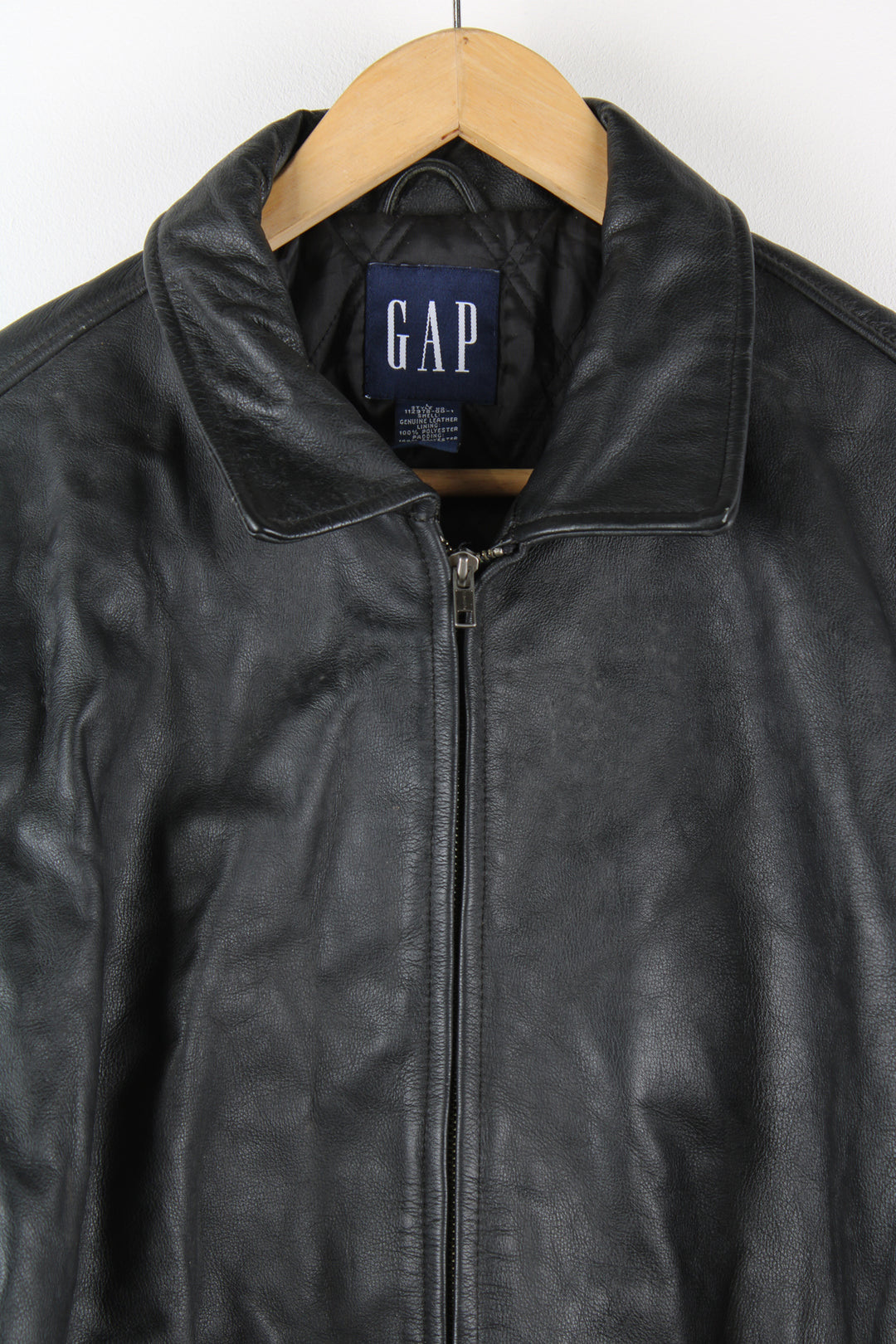OLD GAP 90s Over 集まれ size Leather Coat
