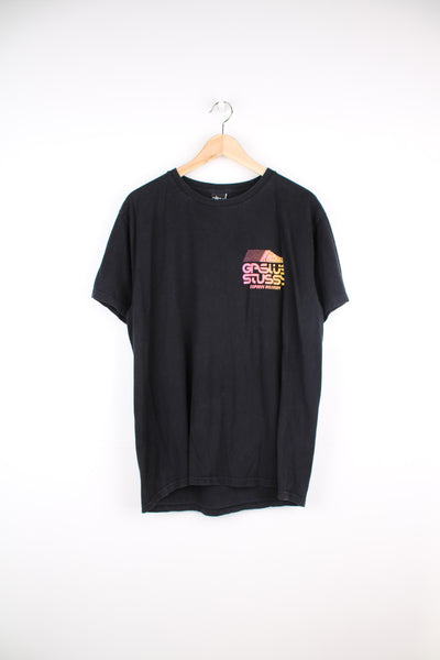 Vintage Stussy x Gasius 'Express Delivery' with spell-out graphic on the front and back