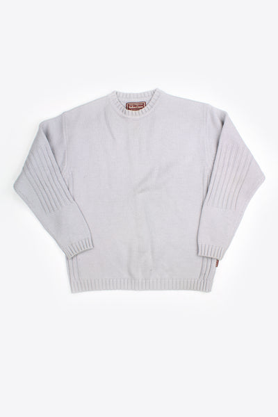 Vintage Marlboro Classics grey crewneck knitted jumper 