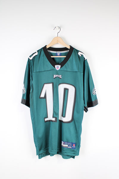 Philadelphia Eagles Desean Jackson number 10 jersey. Made by Reebok.  good condition - some cracking to the number 10  Size in Label:  Mens S