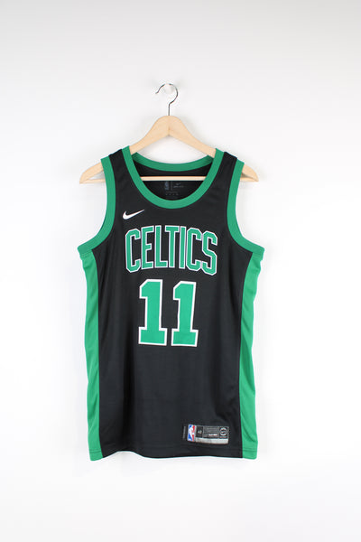 Boston Celtics number 11 Kyrie Irving. Made by Nike Connect, Features printed letters/ numbers.  good condition   Size in Label:  Mens S 40 