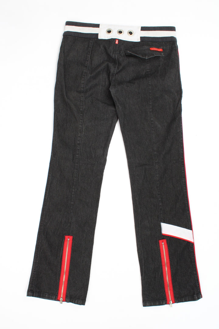 00's Ecko Red Black Jeans