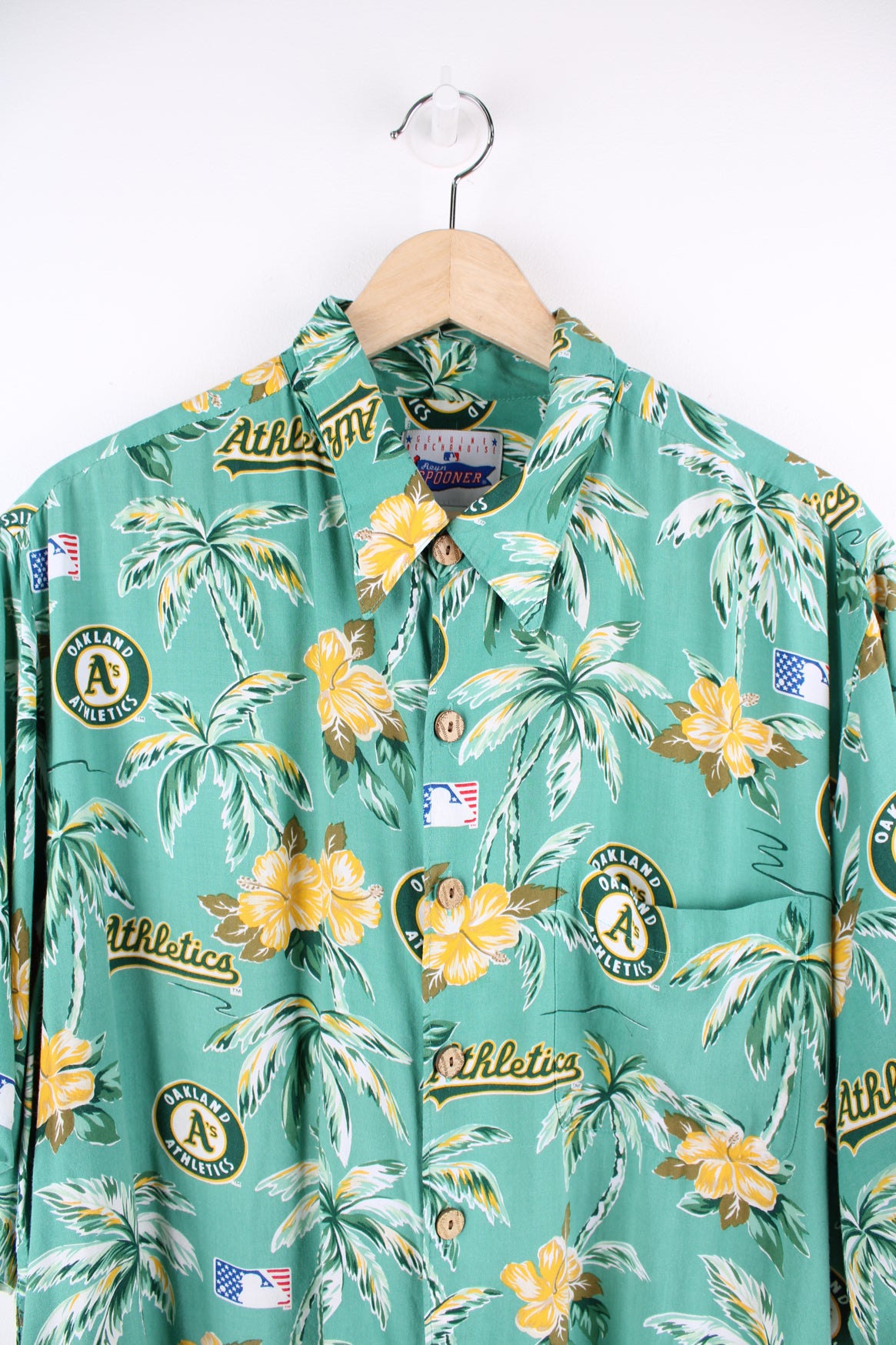 Oakland Athletics Hawaiian Shirt VintageFolk