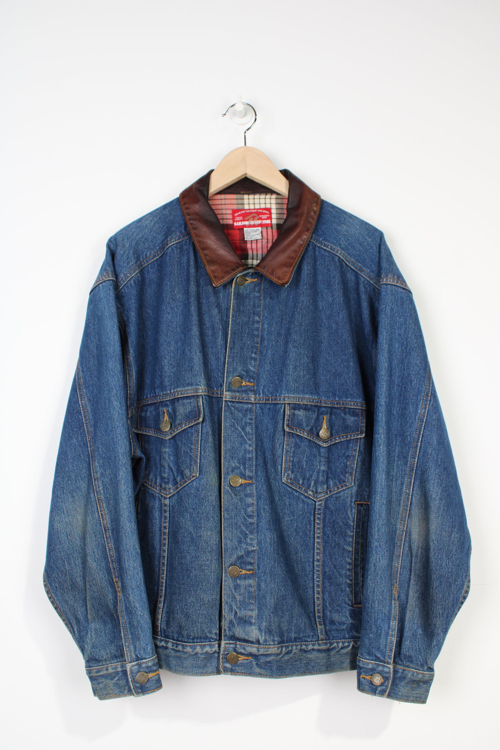 Marlboro Denim Jacket (L) – VintageFolk