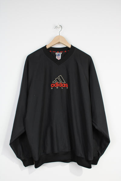 Adidas black and red hot sale sweatshirt