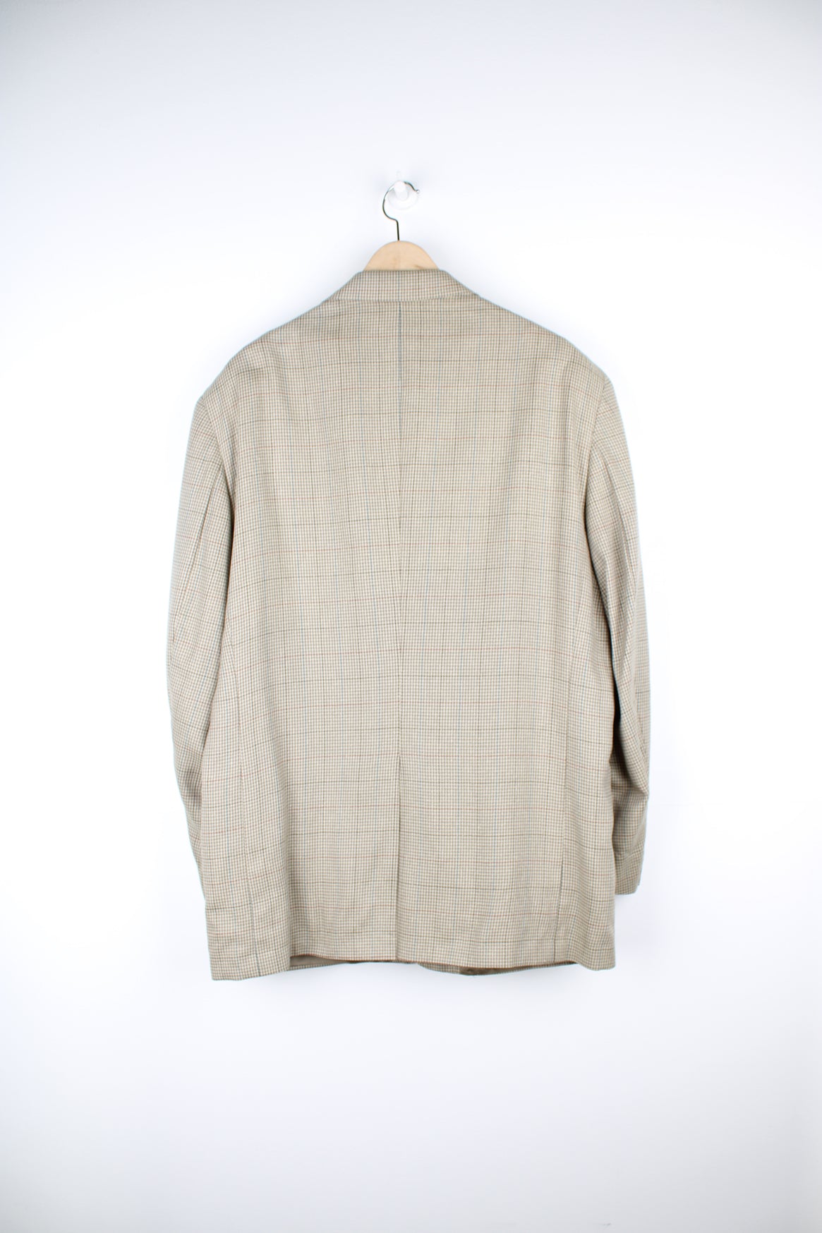 ジャケット・アウター vintage BURBERRY LONDON linen jkt Men's BURBERRY London Beige Linen 3Btn Blazer Jacket IT 50