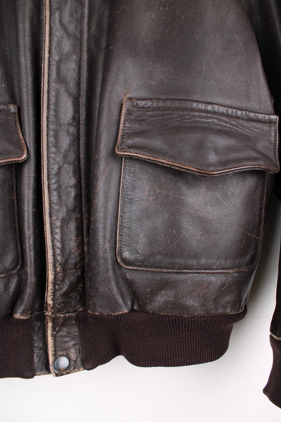 A2 Aviation Leathercraft Jacket (L) VintageFolk