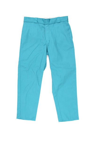 Dickies bright blue 874 cotton trousers with embroidered logo on the back pocket