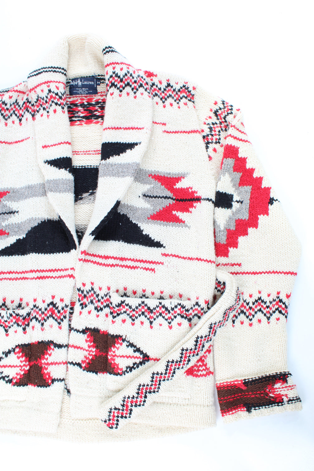 Ralph lauren navajo cardigan on sale