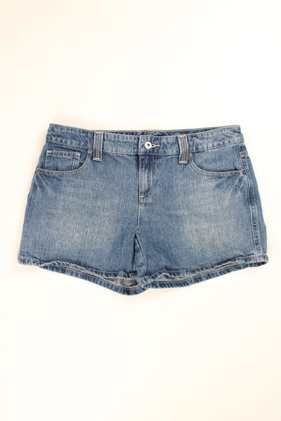 Tommy Hilfiger denim fashion shorts, with signature embroidered details on the pocket