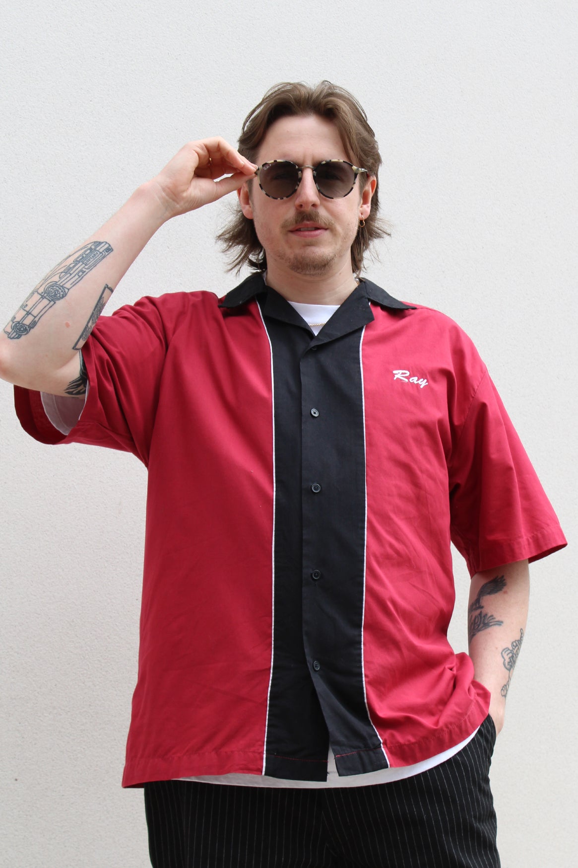 Retro bowling jacket hotsell