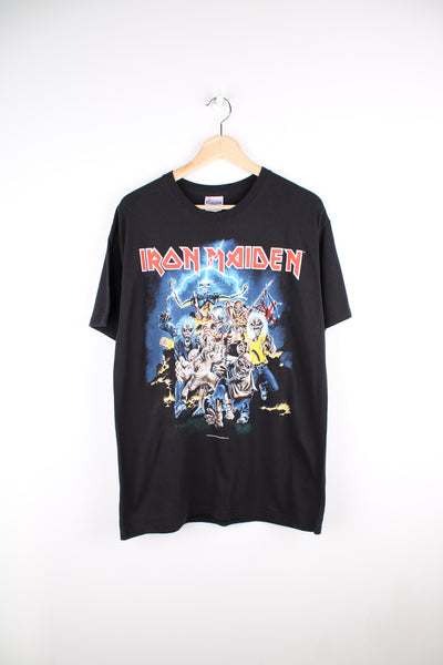 Vintage 2003 Iron Maiden "Beast of the Beast" t-shirt with single stitch sleeves. good condition Size in Label:  Mens L 