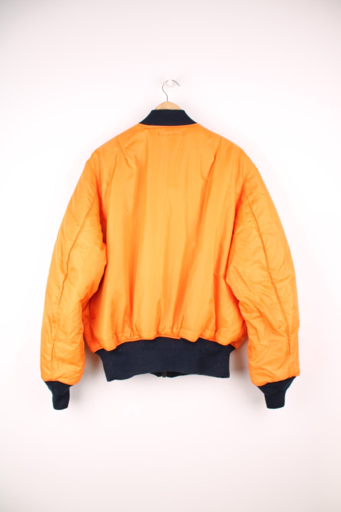 Alpha industries bomber orange clearance