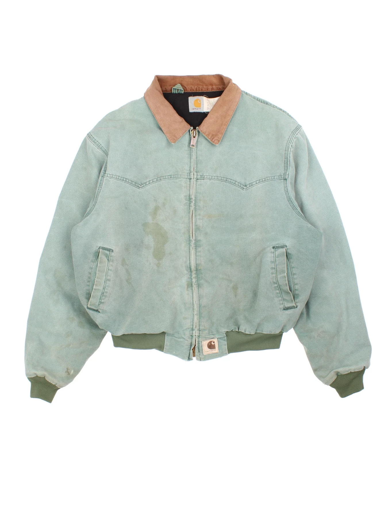 80s USA製　Carhartt Santa Fe jacket 1993 STÜSSY x Carhartt Santa Fe Jacket 🤌🤌🤌 #OG #Grail