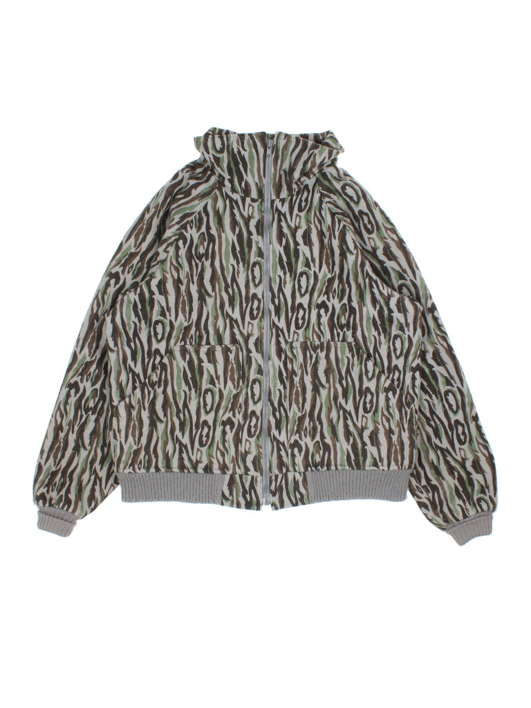 80's Woolrich Shadow Bark Camo Jacket Green Black and Brown