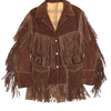 70's Western Fringe Suede Jacket