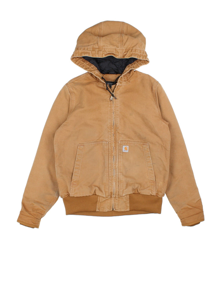 ジャケット・アウター carhartt active parka brown vintage Carhartt Active Jacket (Size XS) – VintageFolk