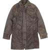 Vintage Barbour Leather Coat (Size M)