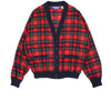 Pendleton Plaid Wool Cardigan