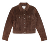 90's Suede Trucker Jacket (Size S)