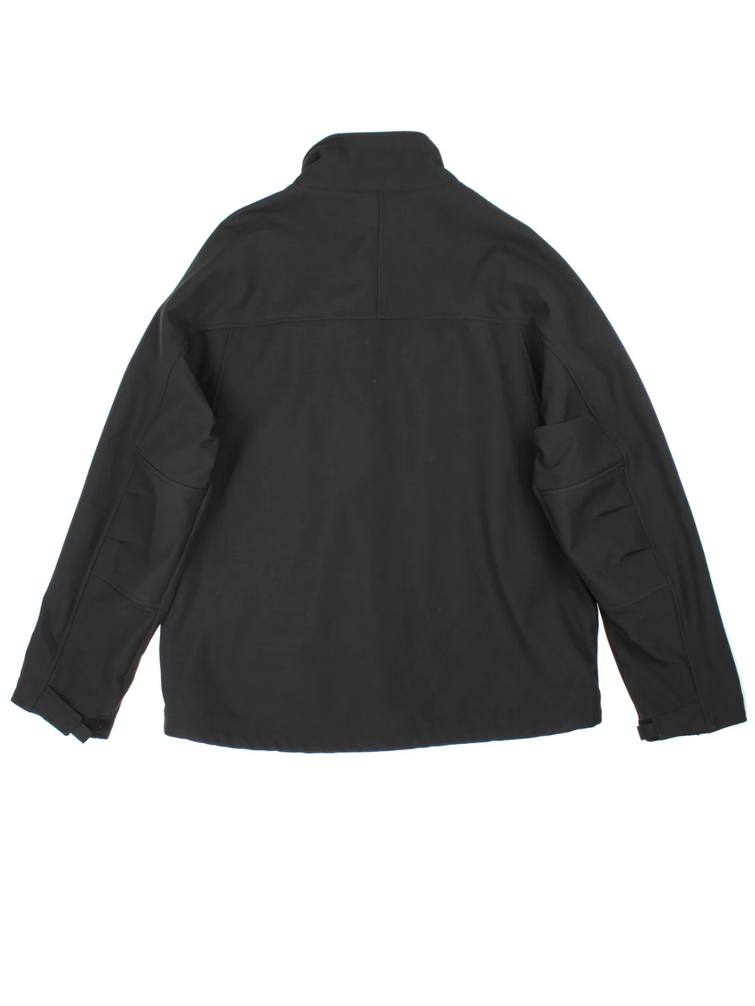 Carhartt Soft Shell Traditional Jacket in a black colourway. Zip up closure, has multiple pockets, and has logo embroidered on the front.