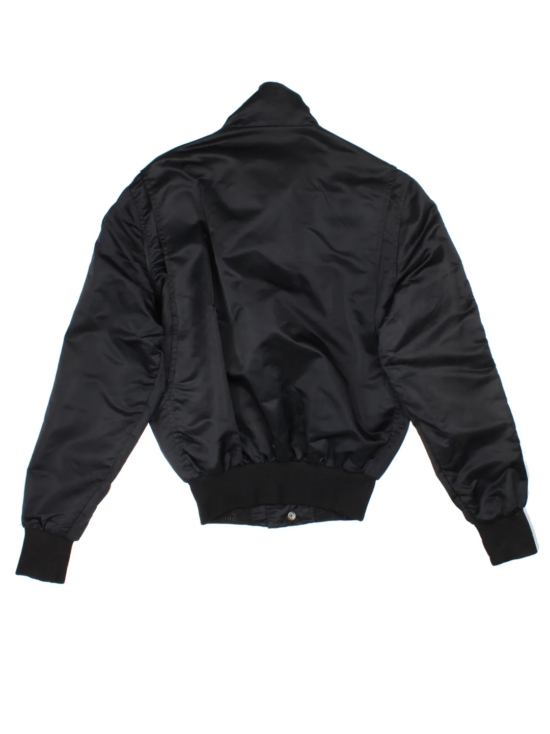 Mercury Racing Nascar Jacket in a black colourway. Zips up and has multiple pockets, and the logo / spell out embroidered on the front and sleeves.