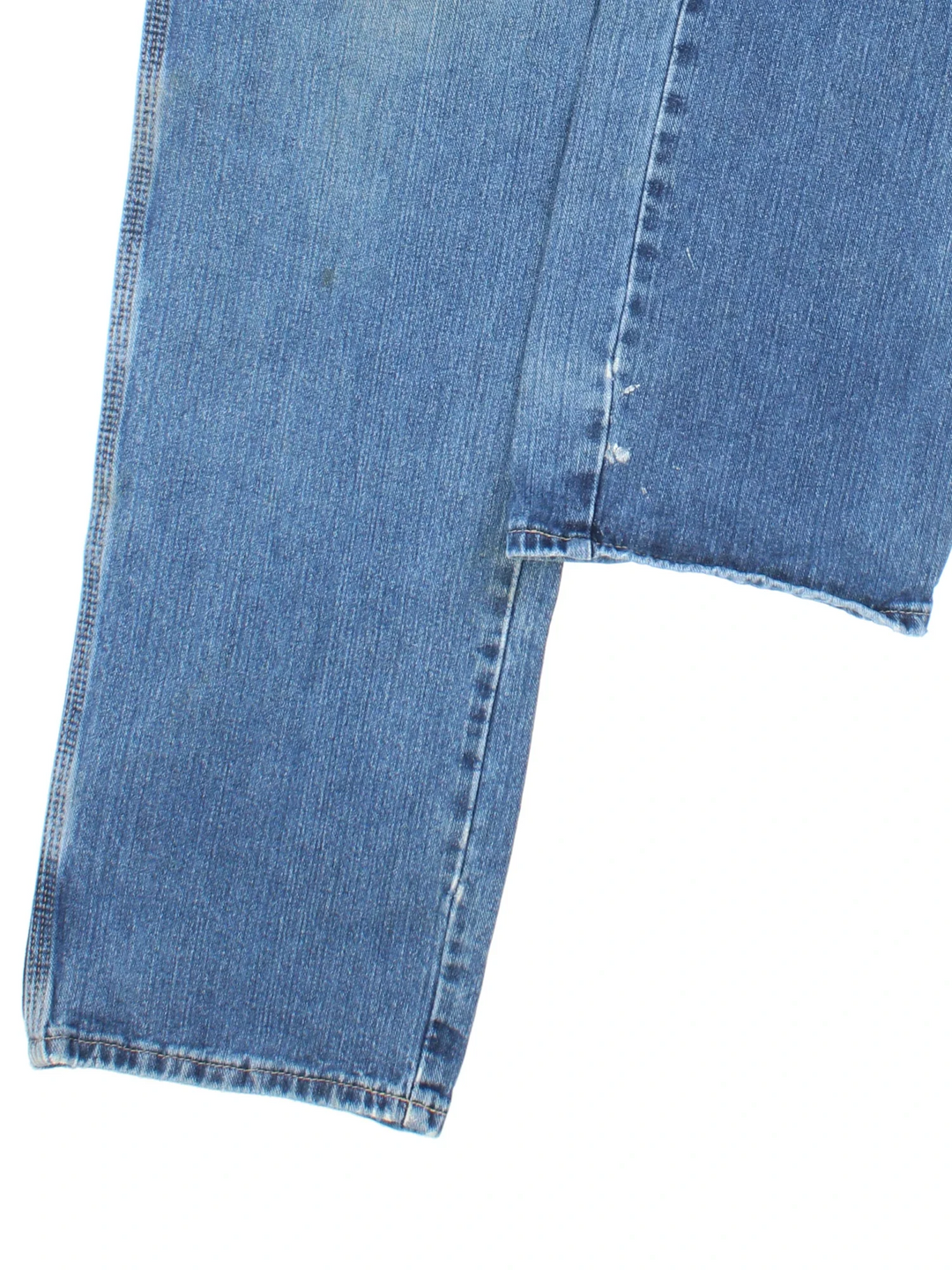 Dickies Carpenter Jeans in blue colourway with multiple pockets and the logo embroidered on the back.