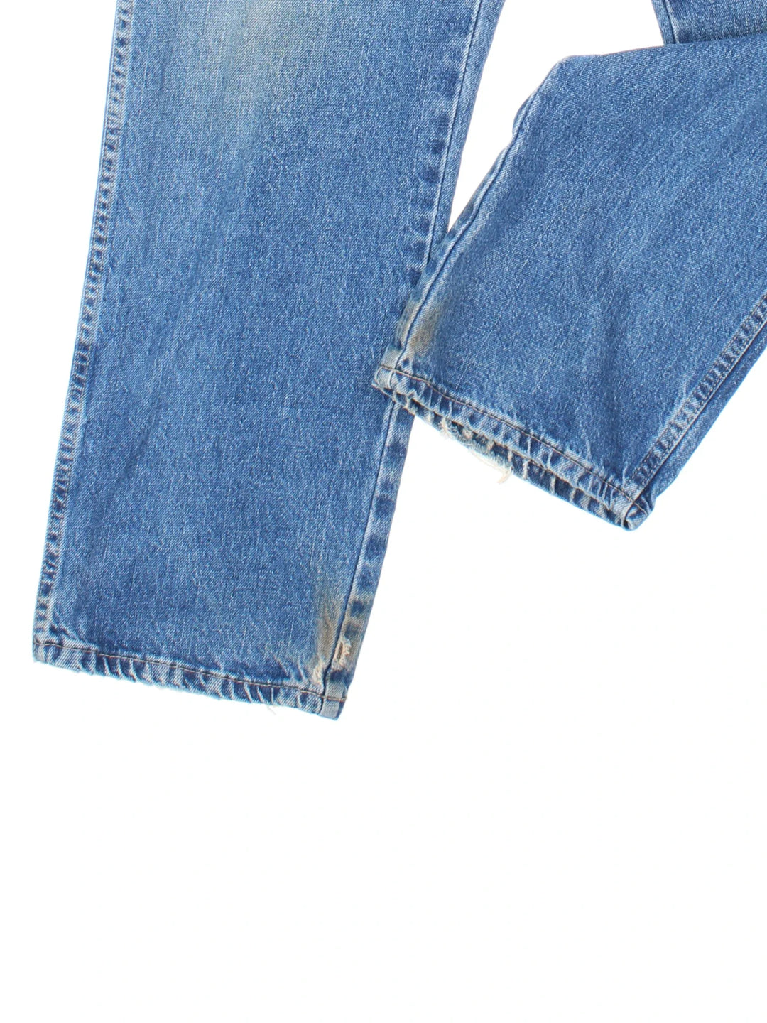 Dickies Jeans in blue colourway with multiple pockets, contrast stitching and branding on the back.