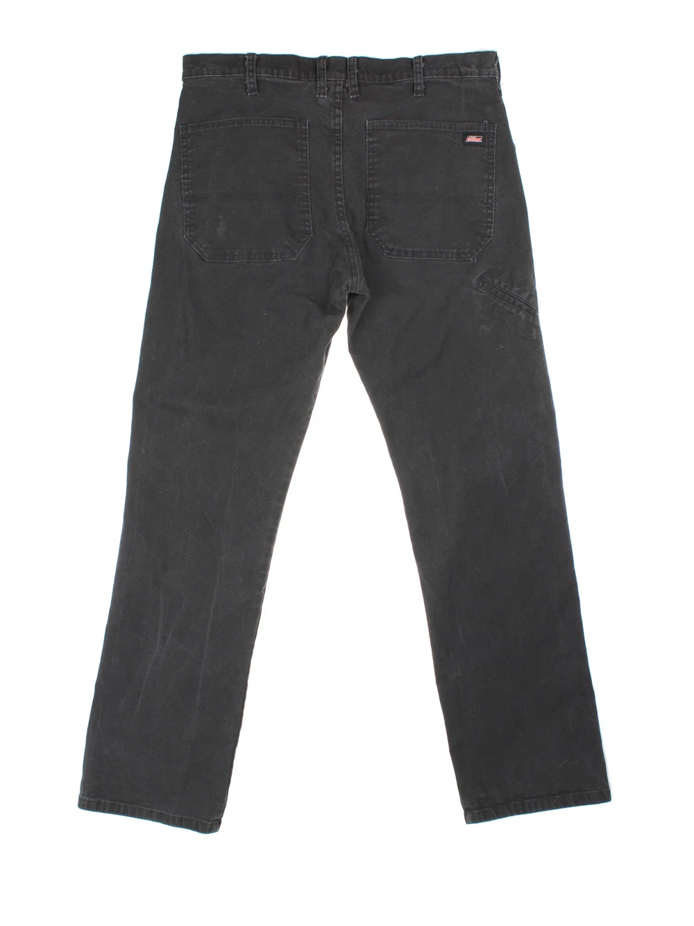 Dickies Jeans in black colourway with multiple pockets and branding on the back.