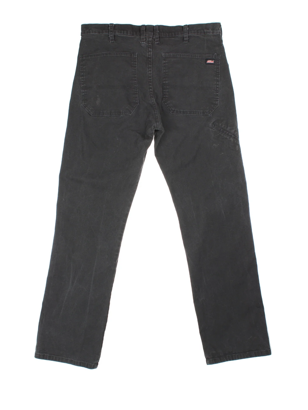 Dickies Jeans in black colourway with multiple pockets and branding on the back.