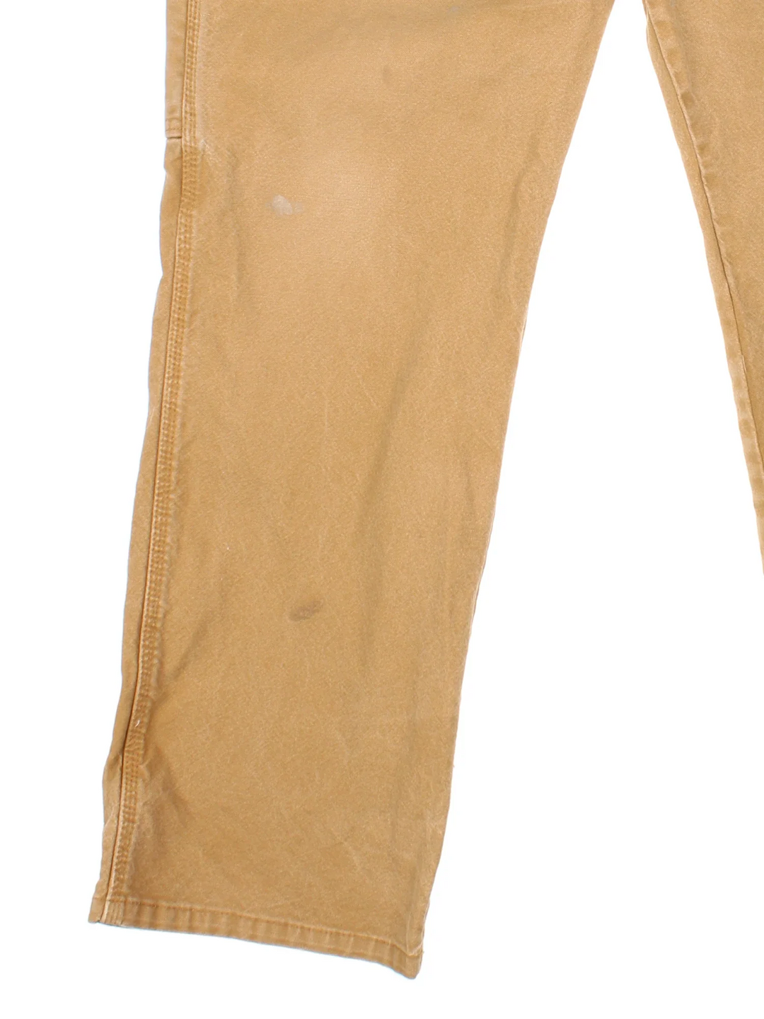 Dickies Carpenter Jeans in tan colourway with multiple pockets and the logo embroidered on the back.