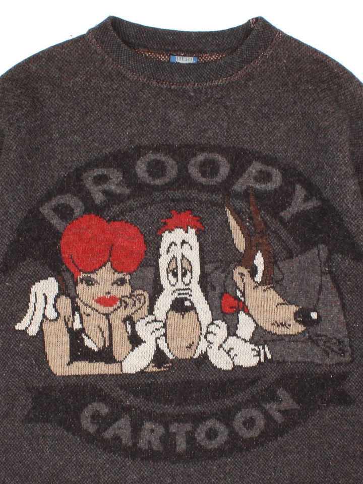 1997 Studio Aventures Tex Avery Droopy Cartoon Jumper (Size M)