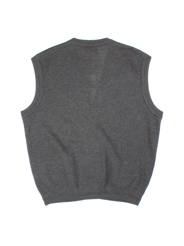 Vintage Lacoste Cardigan Vest (Size L)