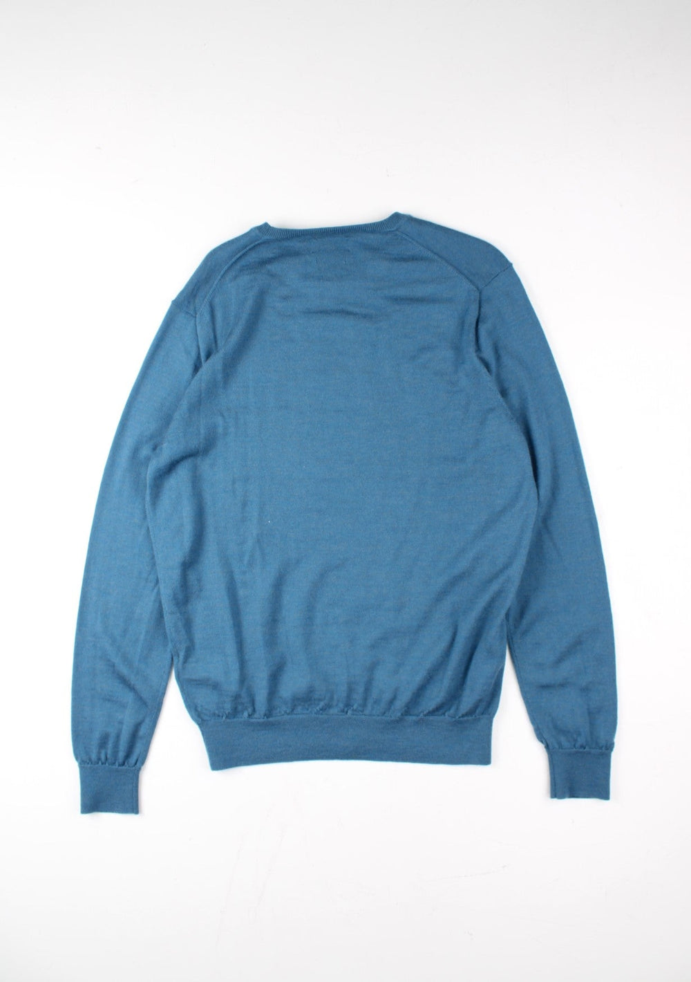 Ralph Lauren Jumper in a blue colourway. Crew neck, with embroidered logo on front.