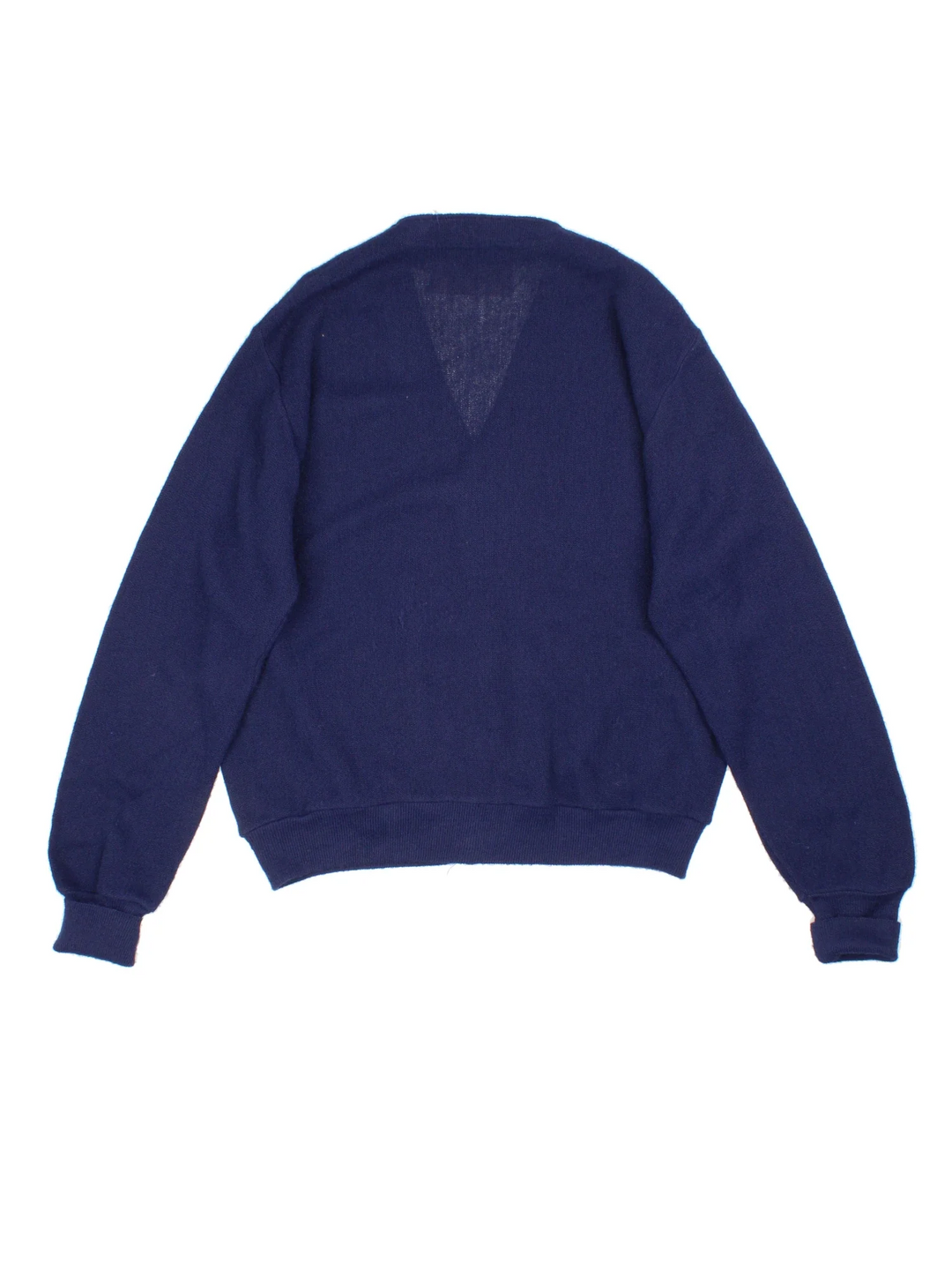 Vintage Lacoste Izod Cardigan in a blue colourway, button up close and has the logo embroidered on the front.