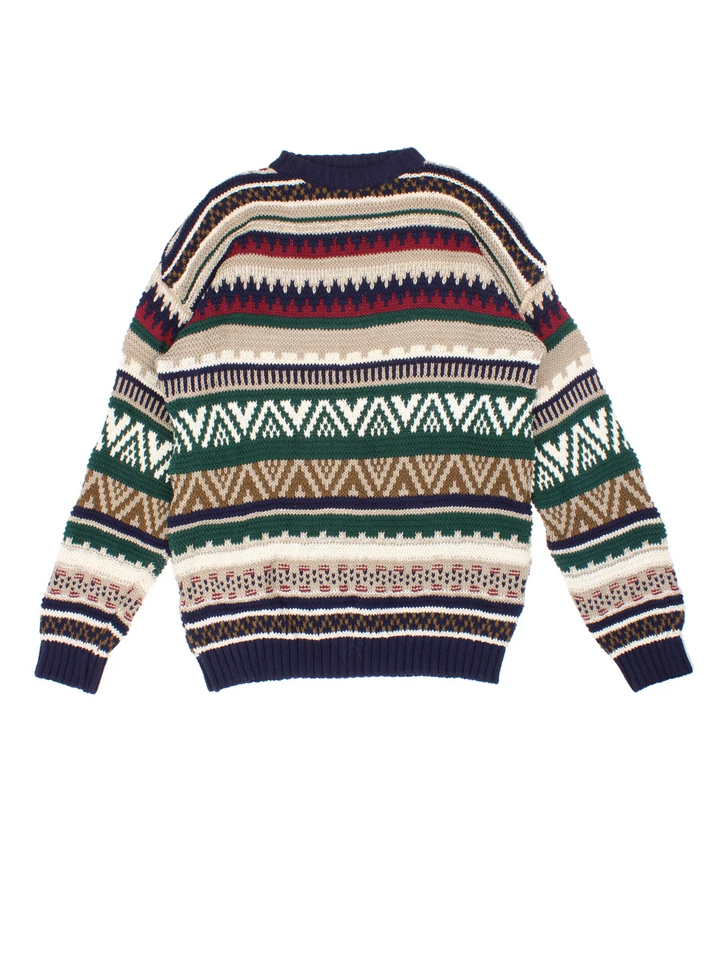 Vintage Chaps Ralph Lauren Jumper in a multicoloured colourway with all over pattern.