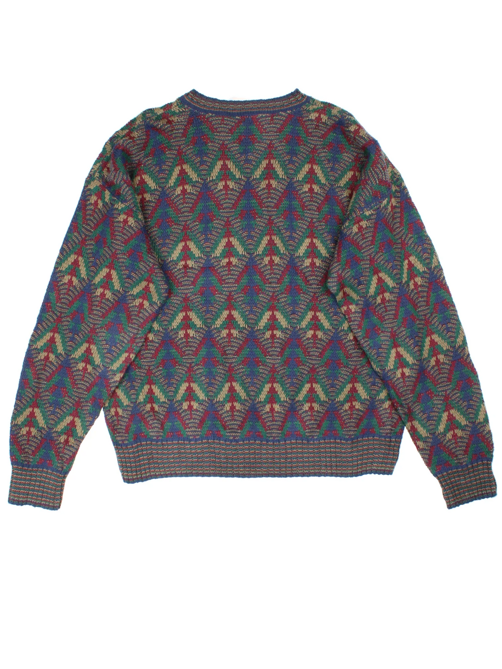 Vintage 90's Lobo By Pendleton Knitted Jumper in a multicoloured colourway with patterns all over.