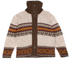 70's Patterned Cardigan