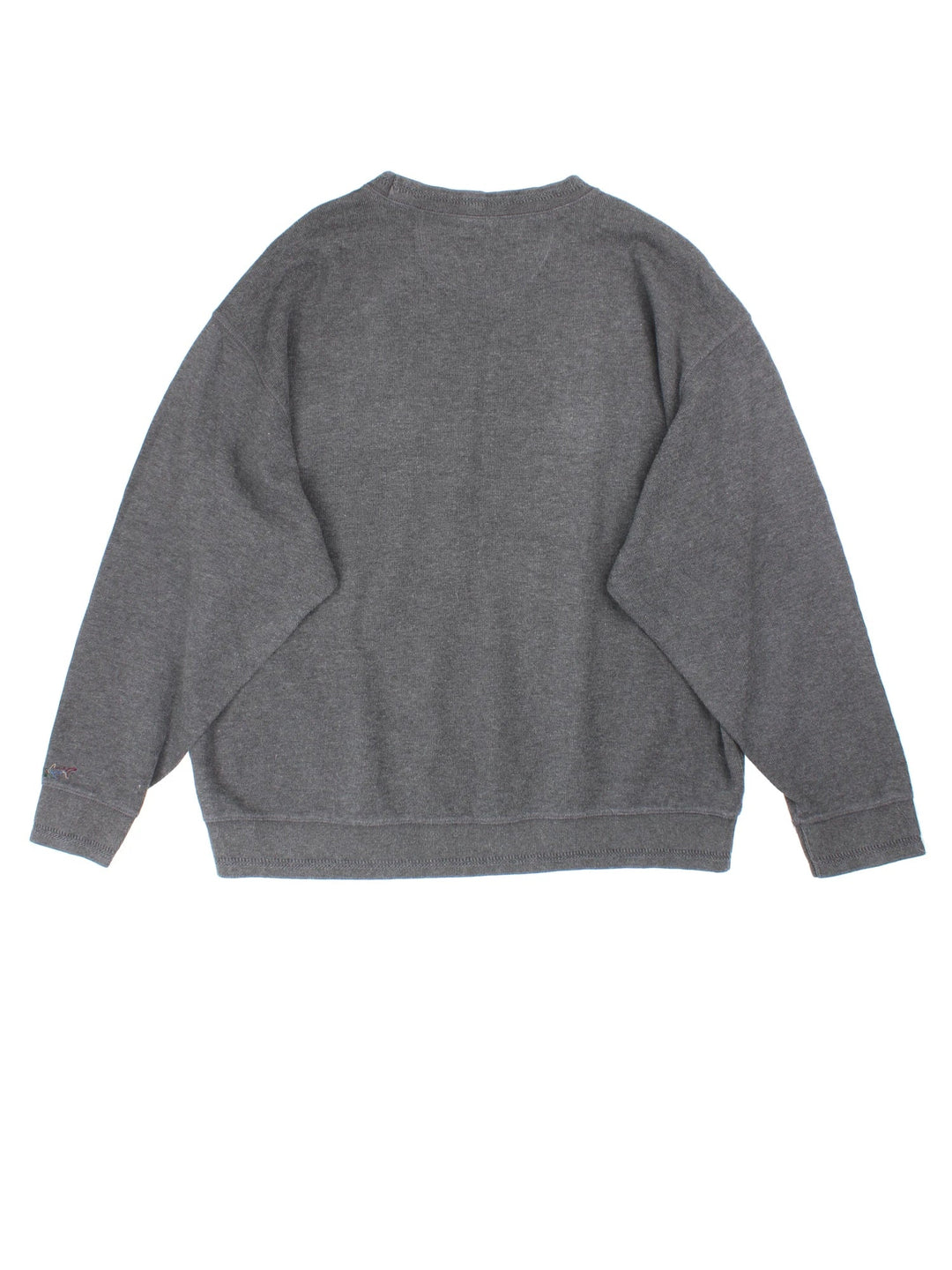 Las Vegas Raiders NFL Sweater in a grey colourway with embroidered team logo on the front.