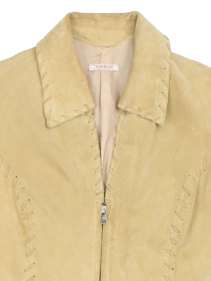Western Suede Fringe Jacket (Size M)