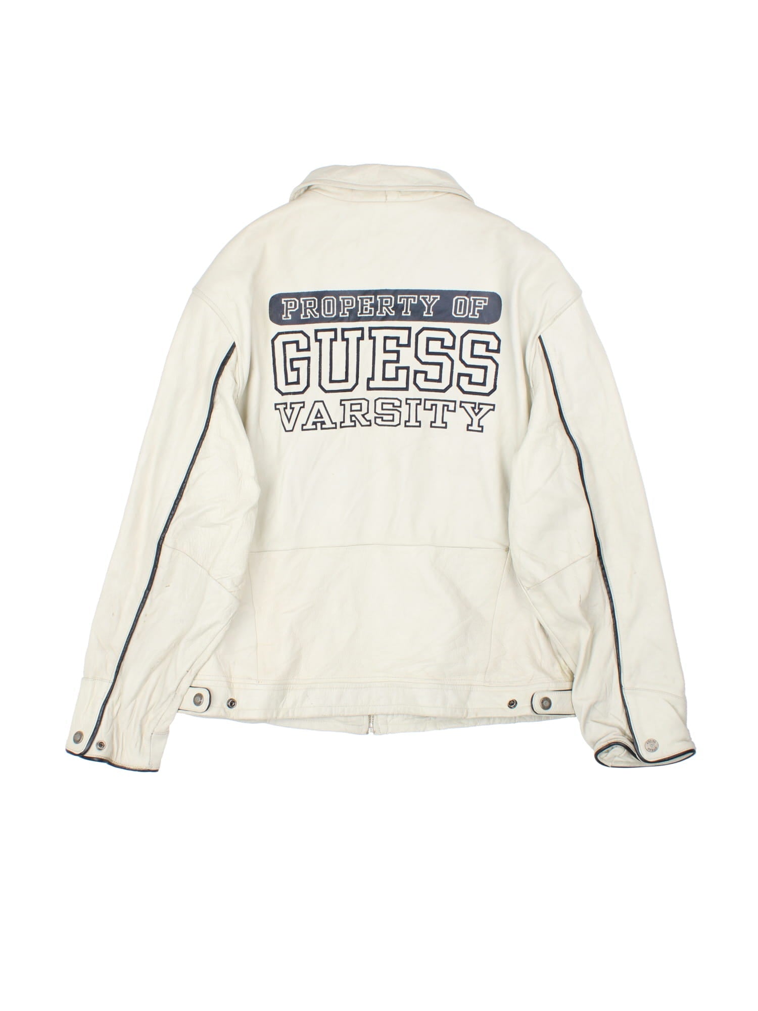 1981 Guess Leather Jacket (Size L) – VintageFolk