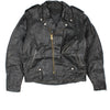 Vintage Leather Biker Jacket