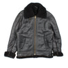 Vintage Leather Flight Jacket (Size M)