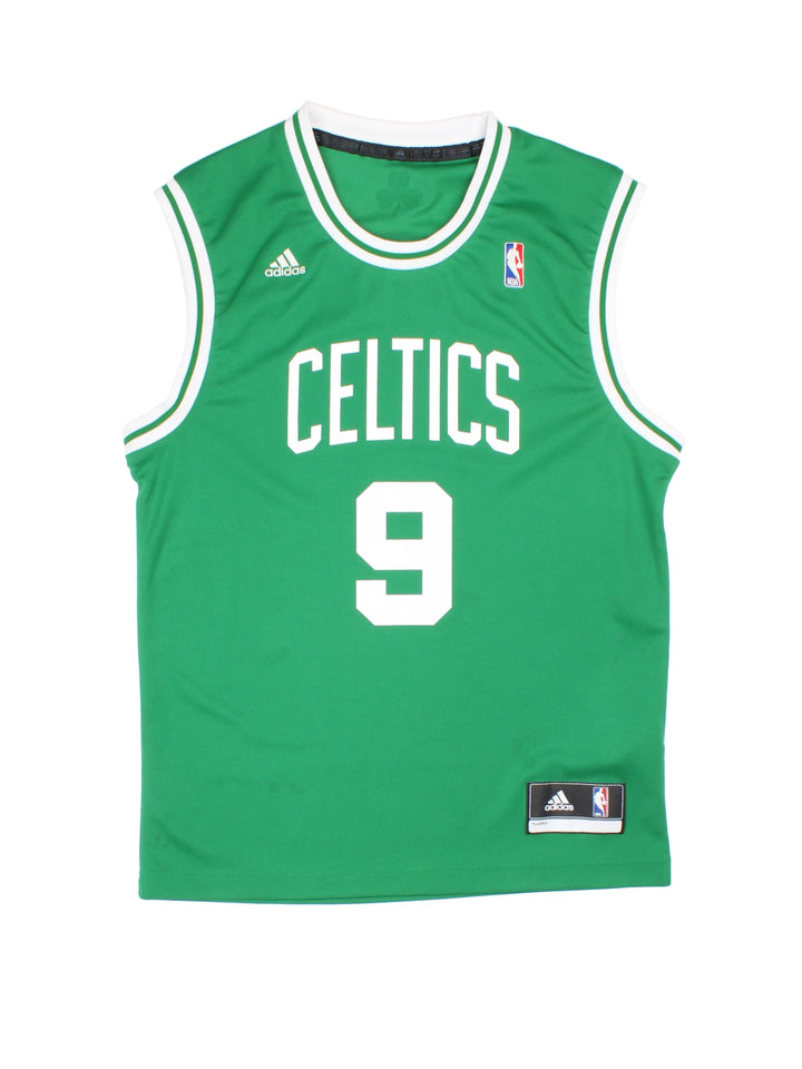 Boston Celtics Adidas Rondo #9 NBA Jersey (Size S)