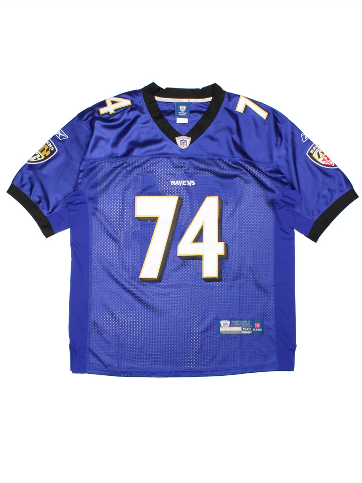Baltimore Ravens Oher #74 NFL Jersey (Size XL)
